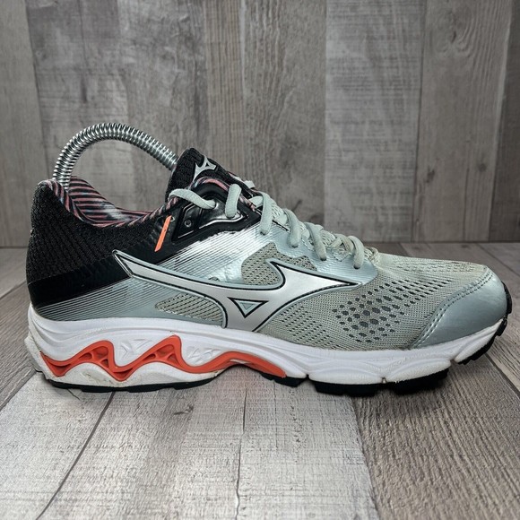 Mizuno Wave Inspire 15 Women's Running Shoes Sky Gray Silver Size 8.5 J1GD194403 - Picture 7 of 14